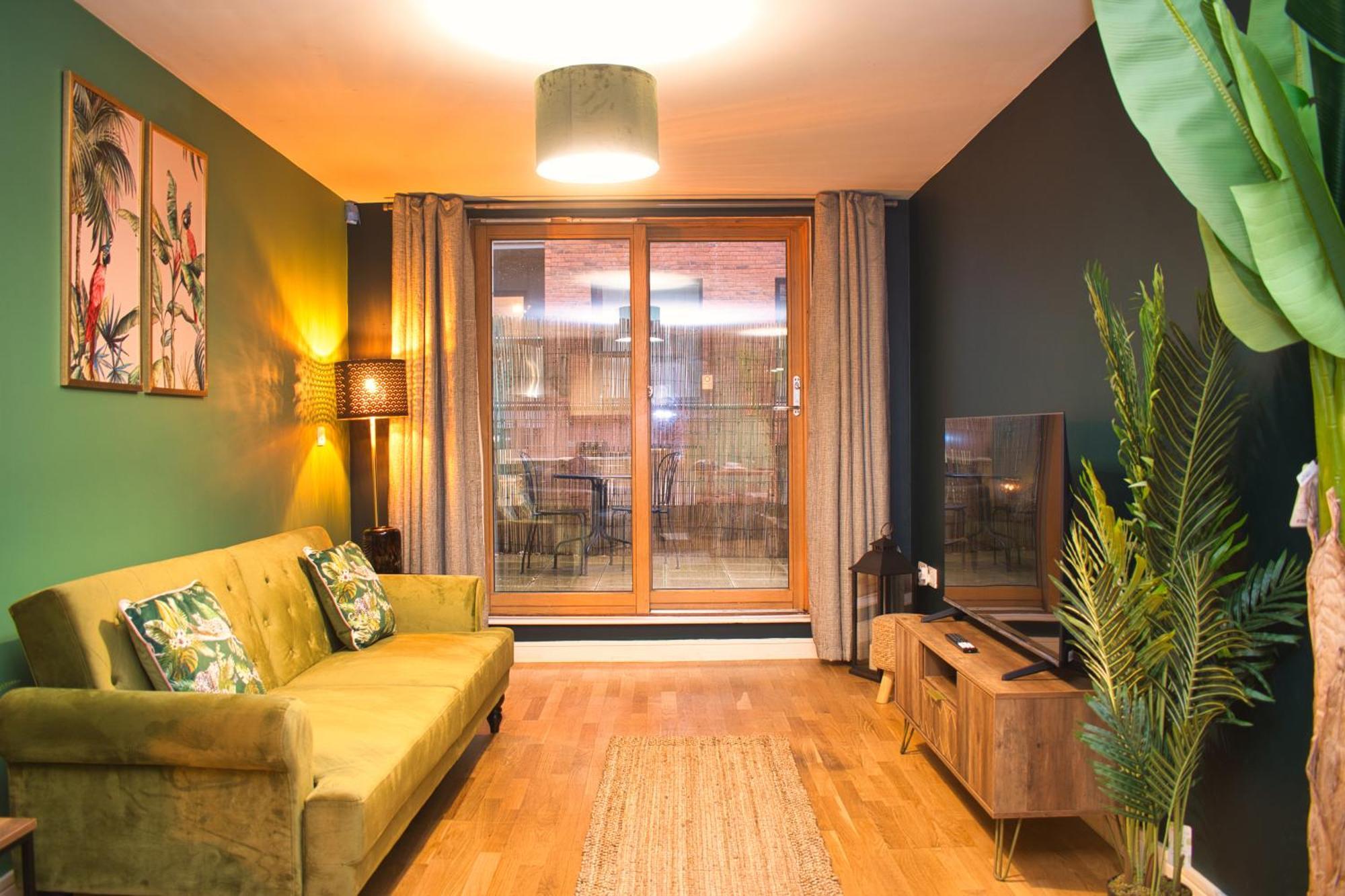 Spacious City Centre Apt - Free Parking - Ao Arena Manchester Exterior foto