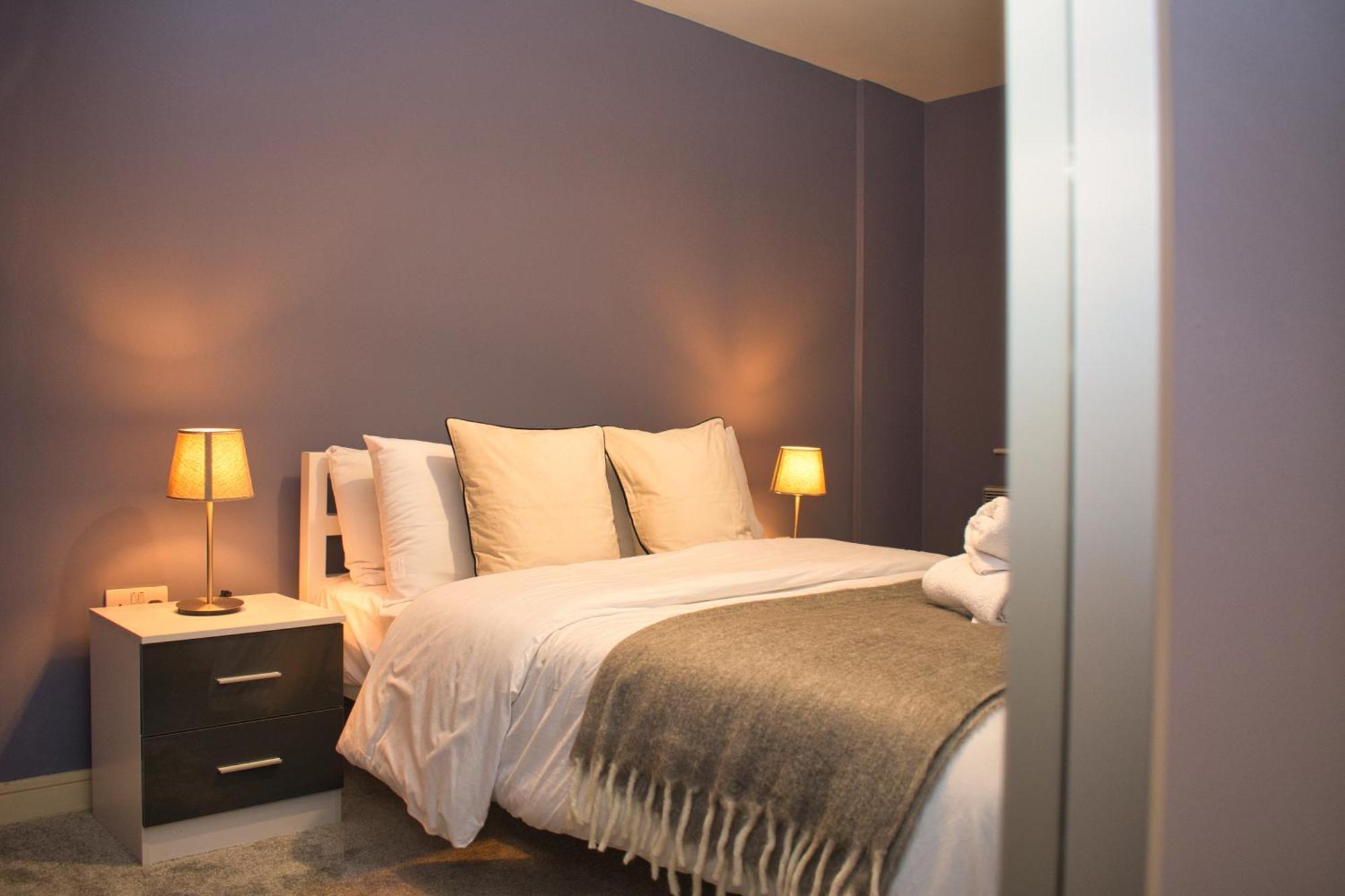 Spacious City Centre Apt - Free Parking - Ao Arena Manchester Exterior foto